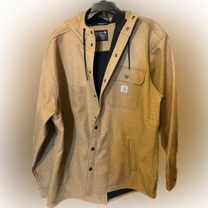 Cathart rain-defender lined shirt jacket hooded